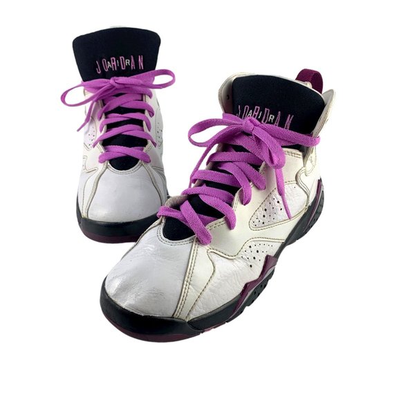 Jordan IV 442960-127 Retro Fuchsia Glow White Leather Mid Top‎ Sneakers - Picture 7 of 11